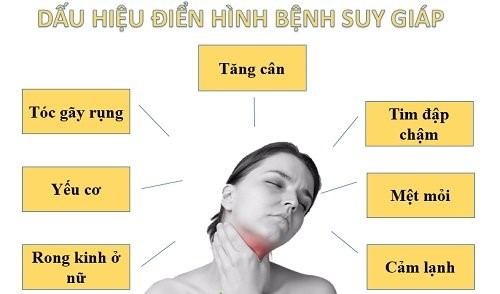 thiếu hormone tuyến giáp 