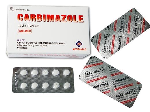 Công dụng thuốc Carbimazole 