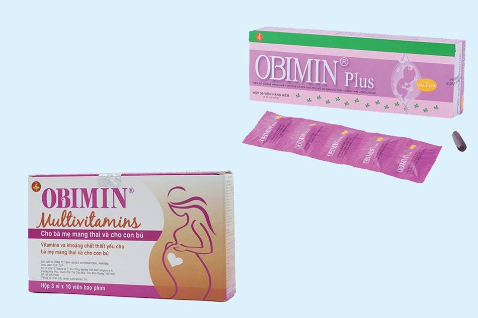 Thuốc sắt Obimin Multivitamins